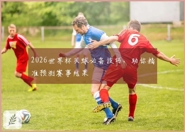 2026世界杯买球必备技巧，助你精准预测赛事结果