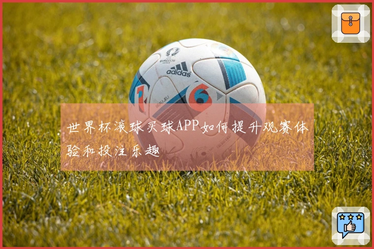 世界杯滚球买球APP如何提升观赛体验和投注乐趣