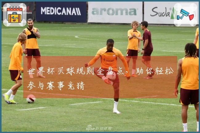世界杯买球规则全盘点,助你轻松参与赛事竞猜
